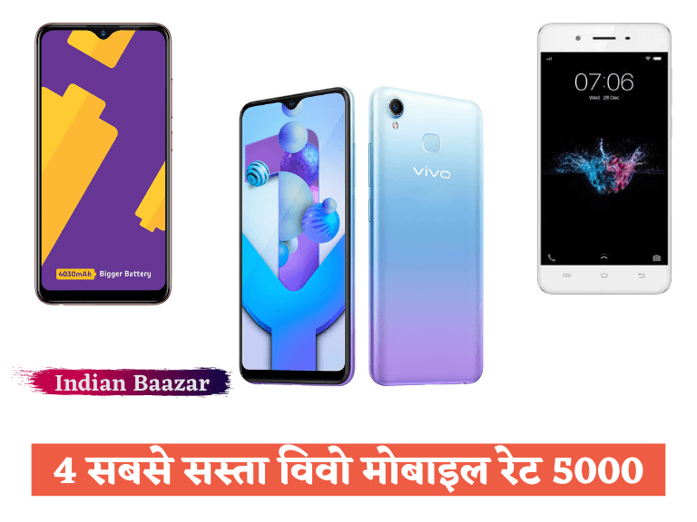 Read more about the article 4 सबसे सस्ता विवो मोबाइल रेट 5000