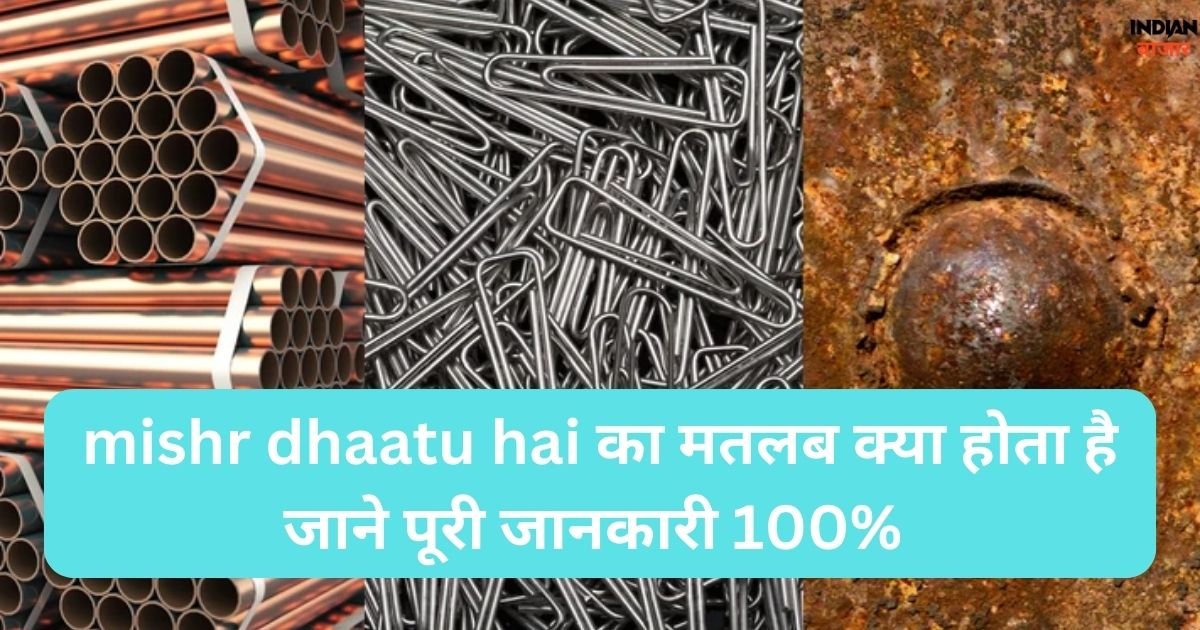 Read more about the article mishr dhaatu hai का मतलब क्या होता है जाने पूरी जानकारी 100%